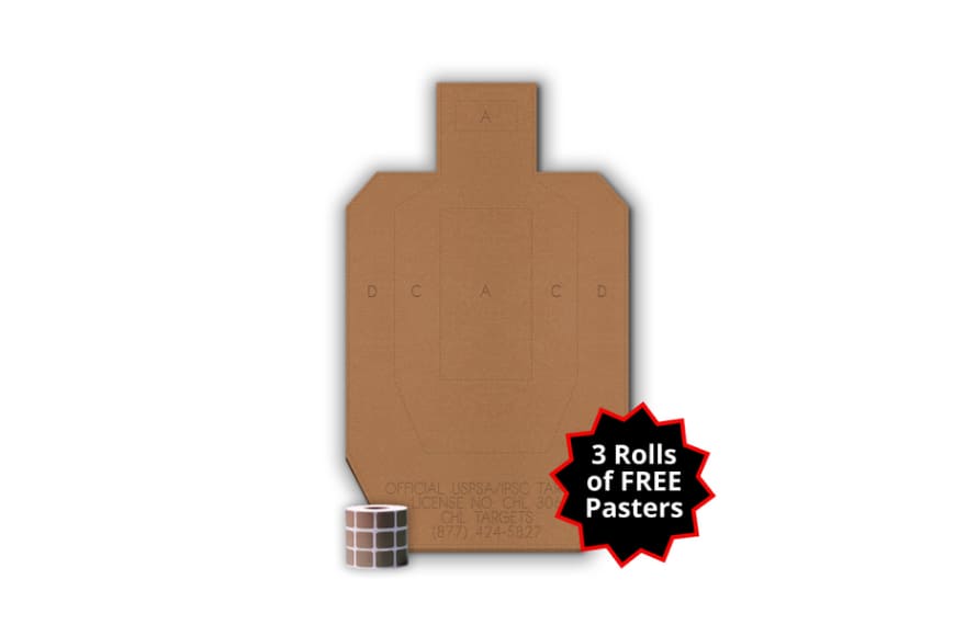 USPSA/IPSC Cardboard Targets