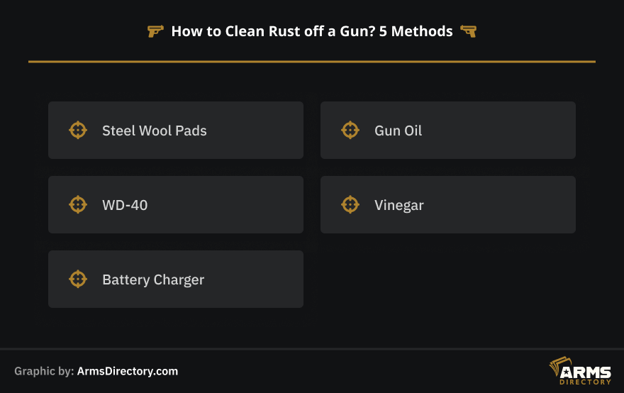 How to Clean Rust off a Gun? 5 Methods