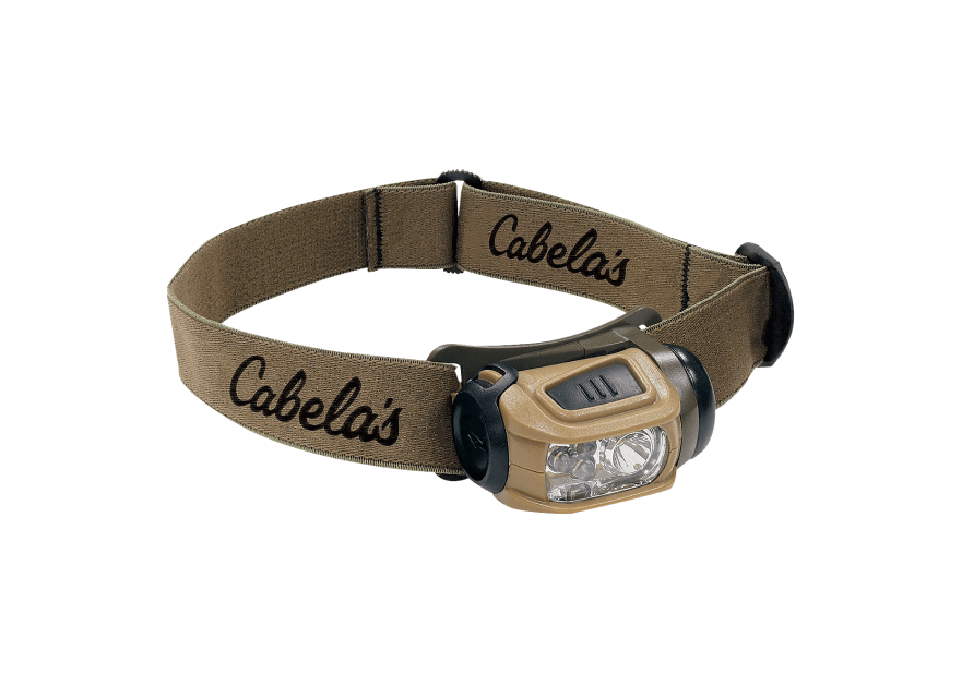 The Cabela's Alaskan Guide RGB Headlamp by Princeton Tec