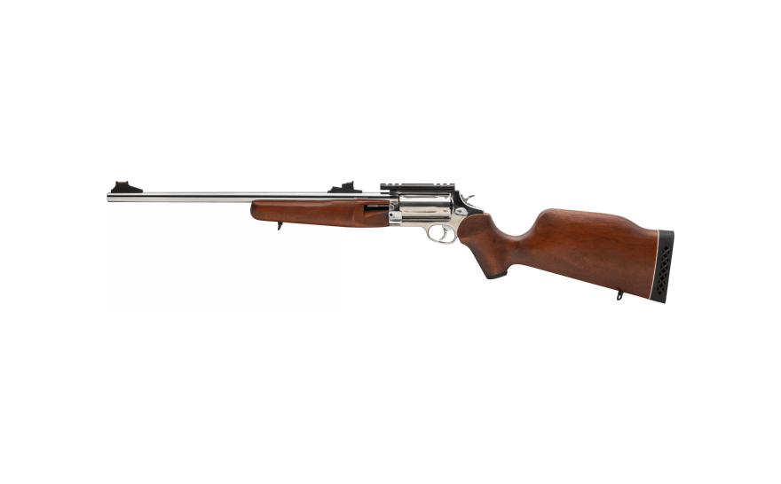 Circuit Judge Hardwood, .45 COLT/410 Bore, Stainless Steel, 18 in.