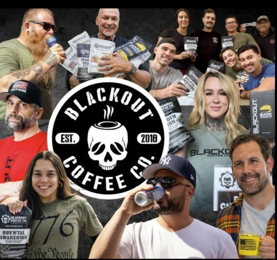 Blackout Coffee Family Picture